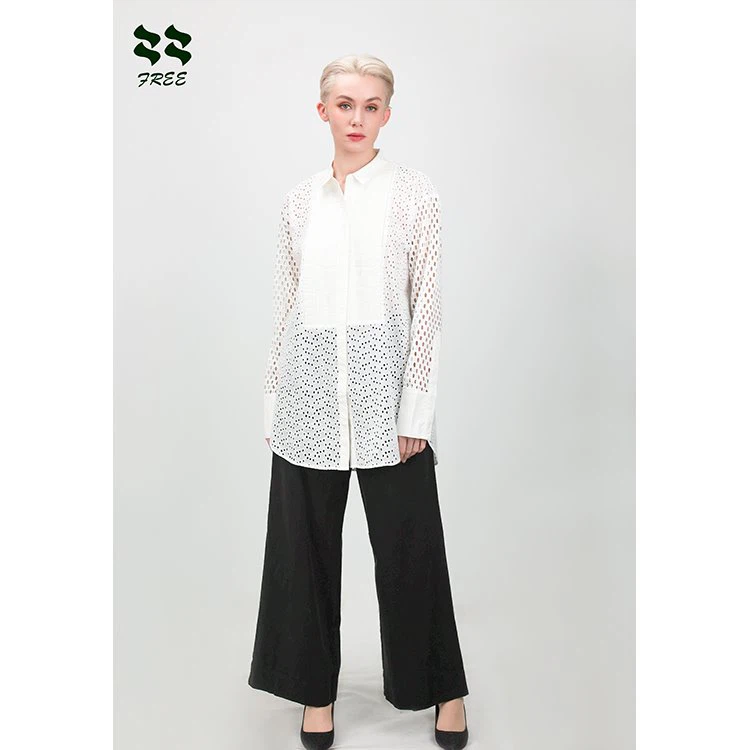 เสื้อผ้าฝ้ายพร้อมงานปัก